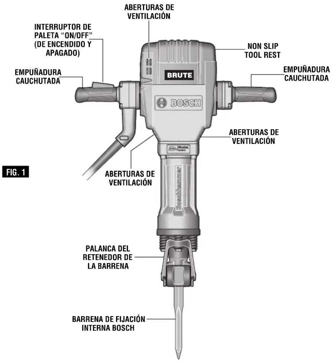 BOSCH BH2760VC - ADVERTENCIA - 1
