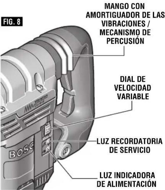 BOSCH 11321EVS - VIBRACIONES / MECANISMO DE PERCUSION - 1