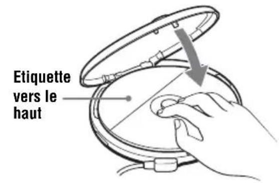SONY Discman DNE718CK - Introduisez un CD. - 2