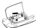SONY Discman DM805 - Utilisation de piles sèches - 2
