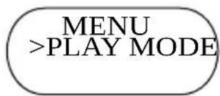 SONY Discman DNS707F - Flick the lever toward or to select "PLAY MODE," and then press I/ENTER*. - 1