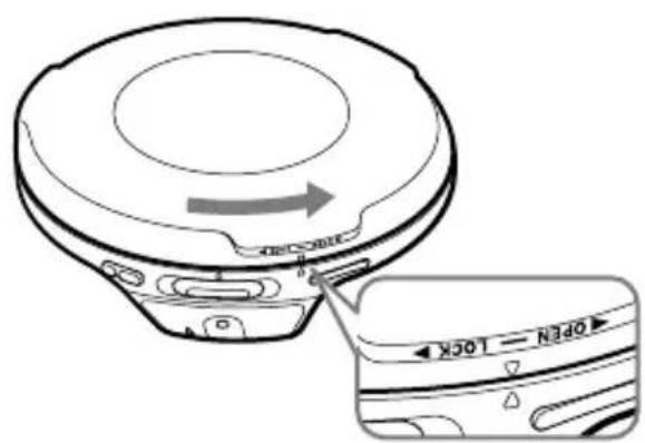 SONY Discman DNS707F - Preparing a Power Source (Dry Batteries) - 1
