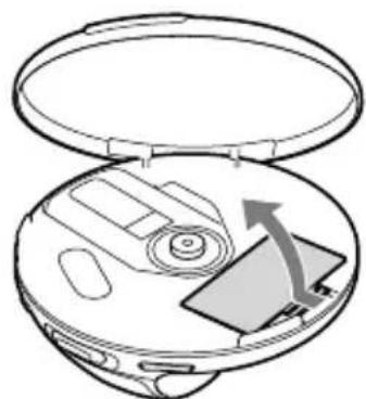 SONY Discman DNS707F - Preparing a Power Source (Dry Batteries) - 2
