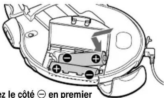 SONY Discman DSJ301 - Utilisation des piles rechargeables - 2