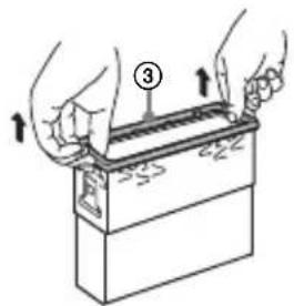 SONY CDXG3205UV - Removing the protection collar and the bracket - 1