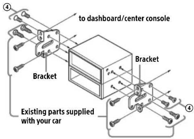 SONY CDXG3205UV - Mounting the unit in a Japanese car - 1