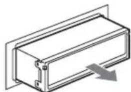 SONY CDXGT20W - Remove the unit. - 3