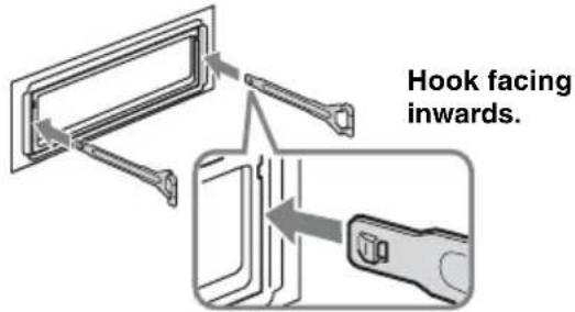SONY CDXGT420IP - Remove the unit. - 1