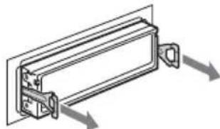 SONY CDXGT400 - Remove the unit. - 2