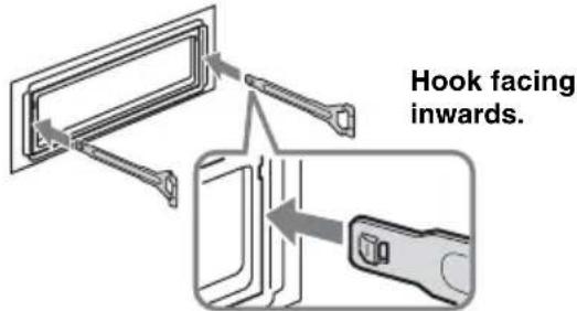 SONY CDXGT400 - Remove the unit. - 1