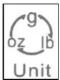 Orbegozo PC 1022 - PARA CONVERTER A UNIDADE DE PESO - 1