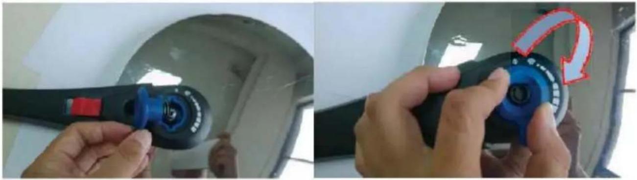 Orbegozo HPL 4060 - Removing the Pressure Valve - 2