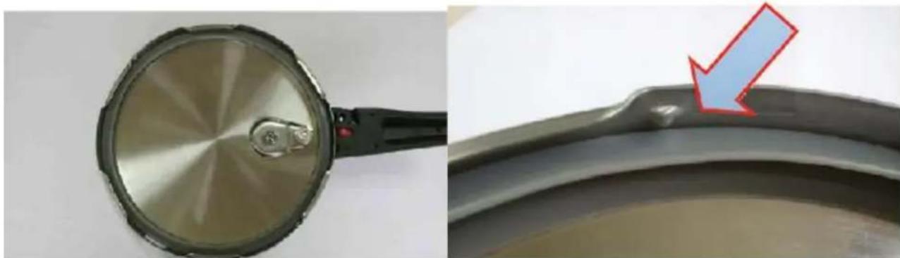 Orbegozo HPL 4060 - Substituição da junta de silicone - 2