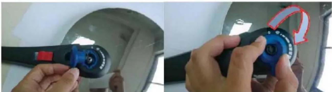 Orbegozo HPL 4060 - Retirar valvula de trabajo - 2