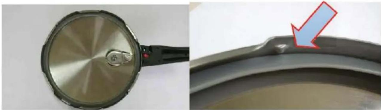 Orbegozo HP 6006 - Remplacer le joint en silicone - 2