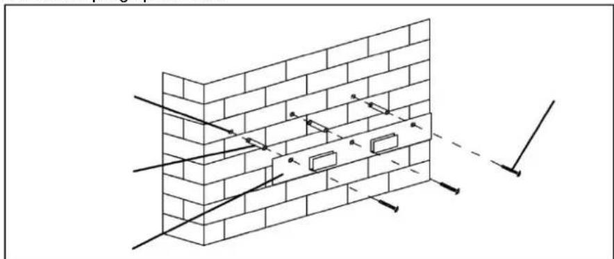 Orbegozo DS 80170 N - Installation (outlet to outside) - 1