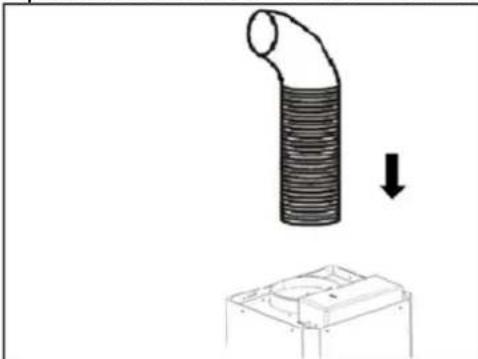 Orbegozo DS 75190 N - Installation (outlet to outside) - 4