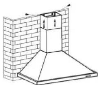 Orbegozo DS 75190 N - Installation (outlet to outside) - 8