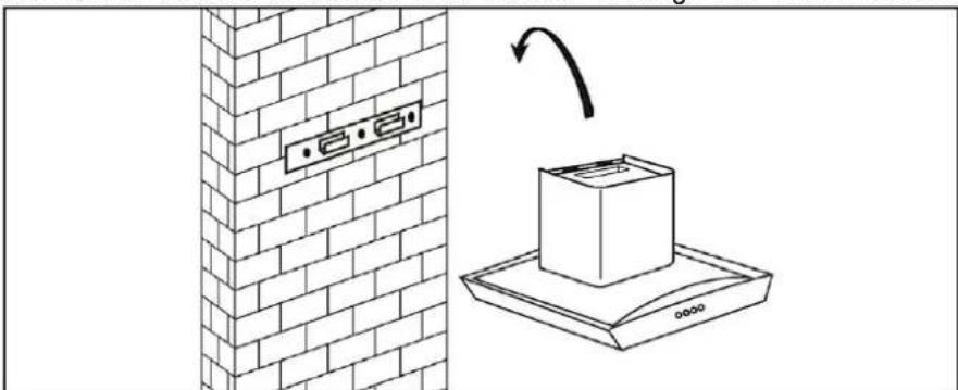 Orbegozo DS 75160 BL - Installation (outlet to outside) - 3