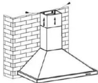 Orbegozo DS 75160 BL - Installation (outlet to outside) - 8
