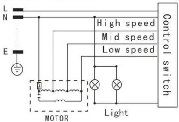 Orbegozo DS 74170 BL - ELECTRICAL DIAGRAM. - 1