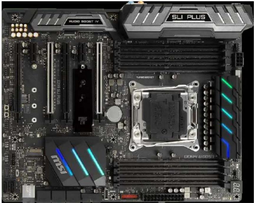MATROX Mura IPX - Motherboard layout - 1