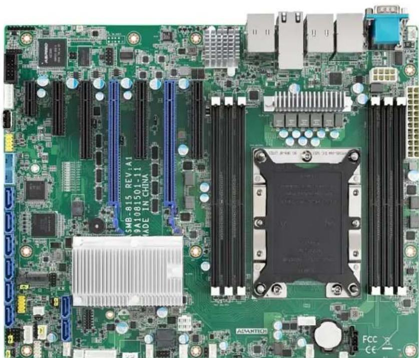 MATROX Mura IPX - Motherboard layout - 1