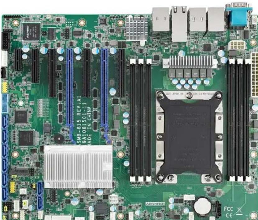 MATROX Mura IPX - Motherboard layout - 1
