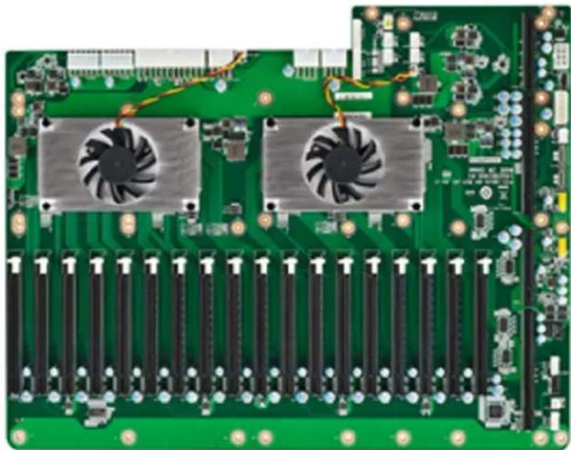 MATROX Mura IPX - Motherboard layout - 1