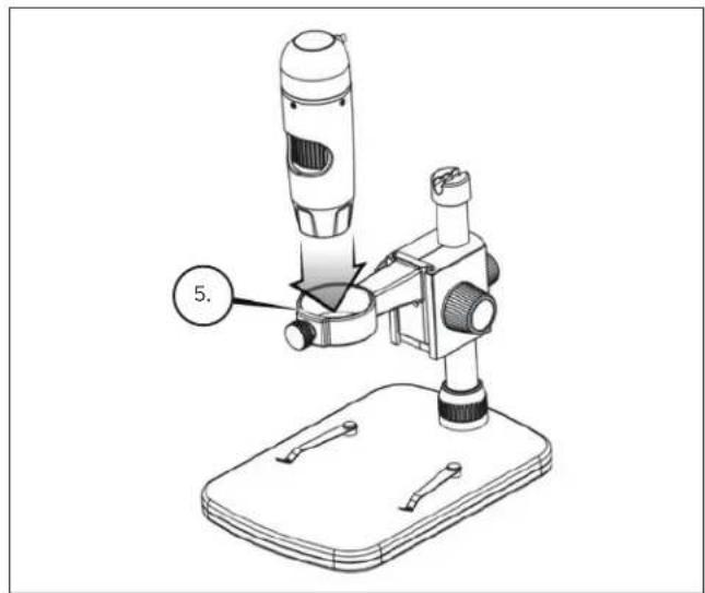 CELESTRON Digital Microscope Pro - FIXATION DU MICROSCOPE - 1