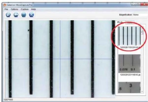 CELESTRON Digital Microscope Pro - KALIBRIERUNG UND MESSUNGEN - 3