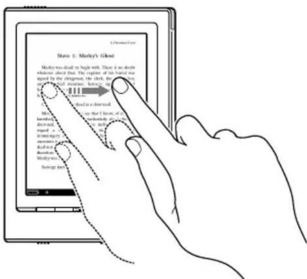 SONY Reader PRS700 - Glisser-deposer - 1