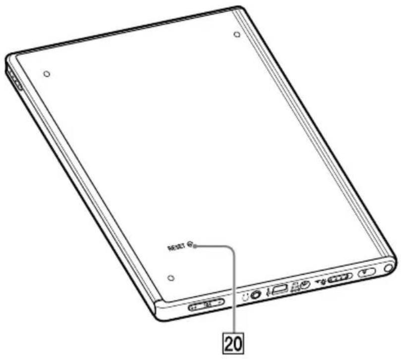 SONY Reader PRS700 - Rear - 1
