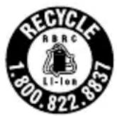 SONY Reader PRS700 - For Customers in the USA and Canada RECYCLING LITHIUM-ION BATTERIES - 1