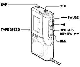 SONY M435P - Lecture d'une cassette - 1