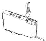SONY M670V - Pour retirer les piles - 2