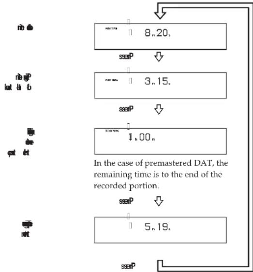 SONY DTCA6 - About the Display - 2