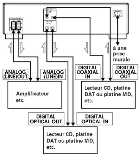 SONY DTCA6 - Raccordements - 1