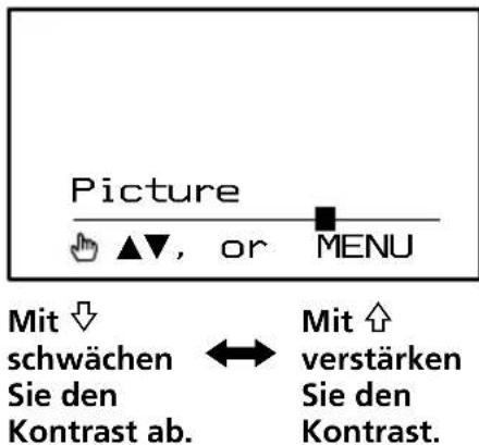 SONY XVMR75 - Ändern der Anzeigeeinstellungen - 5