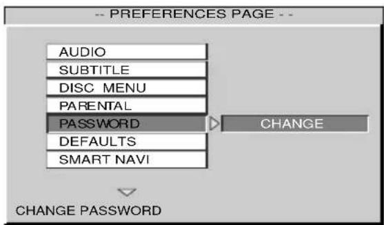 SONY MV900SDS - Changing your password — PASSWORD - 1