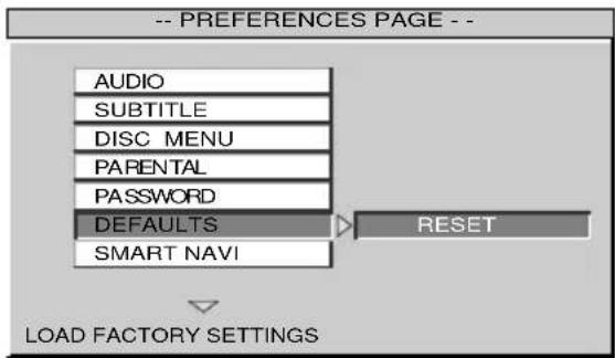 SONY MV900SDS - — DEFAULTS - 1