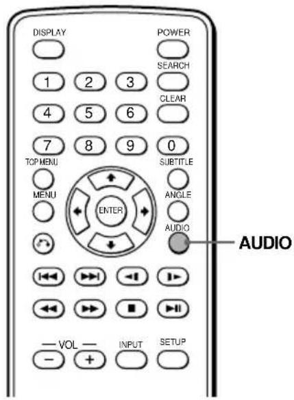 SONY MV900SDS - Changing the audio language DVD - 1