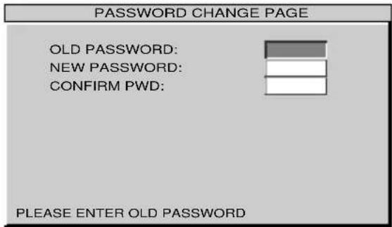 SONY MV900SDS - Changing your password — PASSWORD - 2