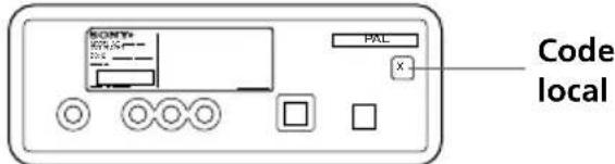 SONY MV101 - Code local des DVD que le lecteur peut dire - 1