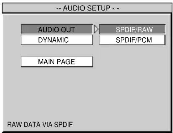 SONY MV101 - Auswahlen des Audioausgabemodus - 1