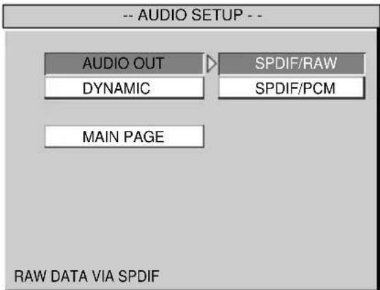 SONY MV101 - Selecting the audio output mode — AUDIO OUT - 1