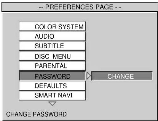SONY MV101 - Changing your password — PASSWORD - 1