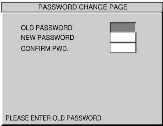 SONY MV101 - Wachtwoord wijzigen   — PASSWORD - 2