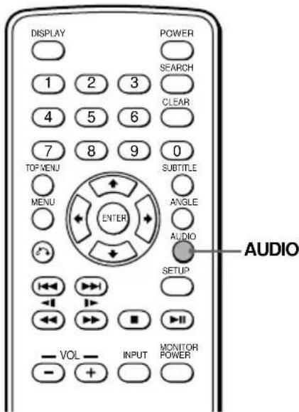 SONY MV101 - Auswahlen der Sprache für den Ton DVD - 1