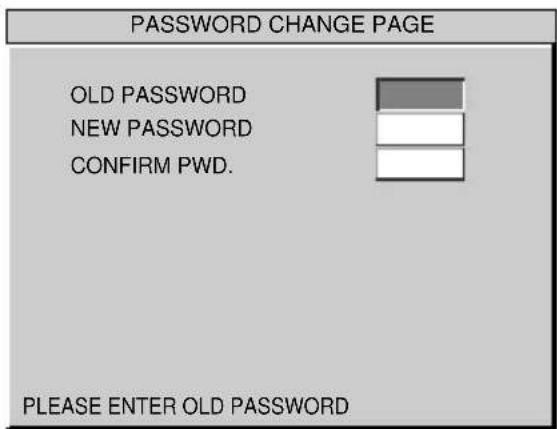 SONY MV101 - Ändern des Kennworts — PASSWORD - 2
